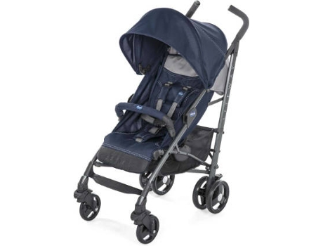 Carrinho De Bebe Individual Chicco Buggy Lite Way 3 Preto E Azul Worten Pt
