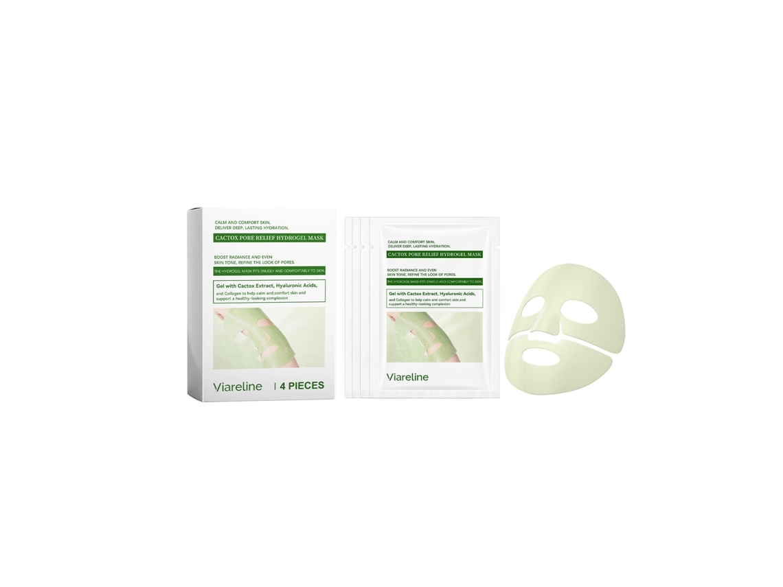 Máscara Facial LAXISCREED com Cacto, Hidratação Delicada e Sensação de Bem estar