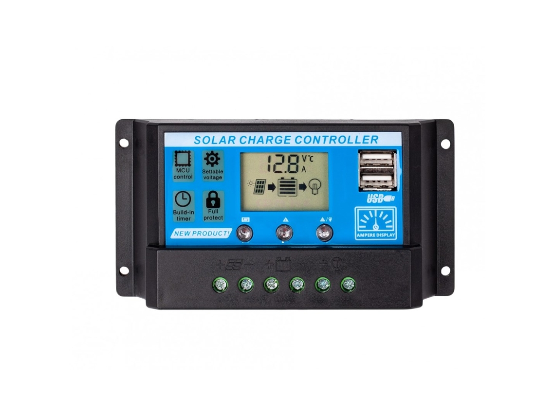 Controlador Solar Sol Pwm 10a 2xusb Volt Polska