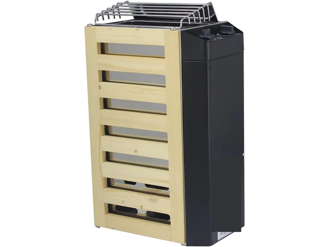 Aquecedor de Sauna Doméstico SFUSHOS Pequeno em Aço Inoxidável, Controle Interno, Função Anti medo