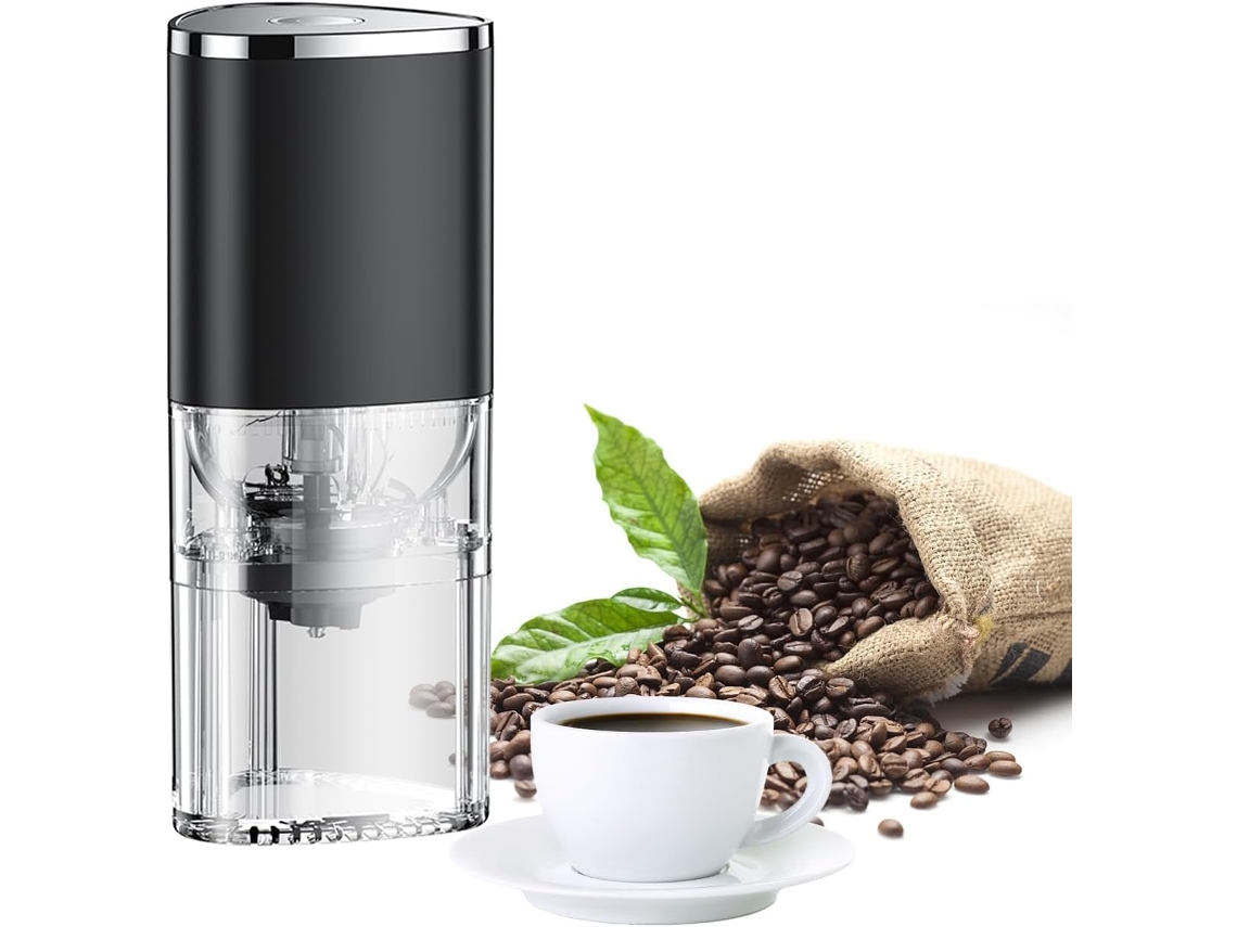 Moedor De Café Elétrico Portátil, Ajuste De Moagem, Para Grãos De Café, Especiarias E Nozes, Ideal Para Cozinha, Casa, Escritório E Viagens