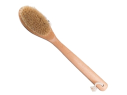 2026 escoba de Baño Corporal Con Cerdas Naturales Y Mango Largo de Madera Beech