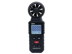 Anemômetro Digital Portátil 3 Em 1 Com Medição De Velocidade Do Vento(0, 45 M/s), Potência E Temperatura Para Navegação Voo