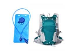 (azul Petróleo Com Reservatório De Água) Mochila Leve Para Caminhadas/camping, Elegante E Versátil.