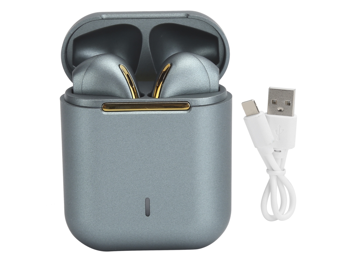 Fones De Ouvido True Wireless Bluetooth J18 Com Controle Tocante Estéreo À Prova D'água Handsfree Verde