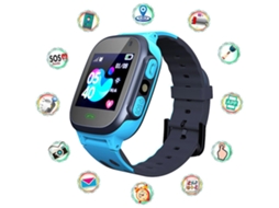 Relógio inteligente infantil LBS com lanterna, bate-papo por voz e rastreador antiperda. Presente de aniversário ideal para meninos e meninas. Bicicleta elétrica Ly