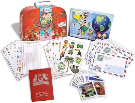 Jogo Educativo PLASTI Adventure Passport America (Idade Minima: 3 anos)
