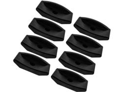 Suporte para Halteres e Barras BESPORTBLE com 8 Peças, Armazenamento Compacto para Casa | S/MARCA