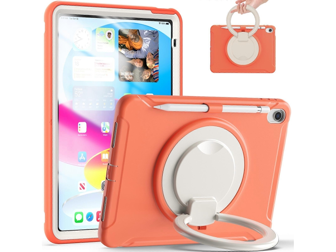 Capa Protetora Resistente A Impactos Em Tpu Pc Para Ipad 2025/2022 E De 10ª Geração 10,9 Polegadas . Tuotuo (2022)