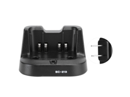 Carregador De Bateria Bc213 Para Rádio Icom Icv88 Icf1000 Icf2000 Eu