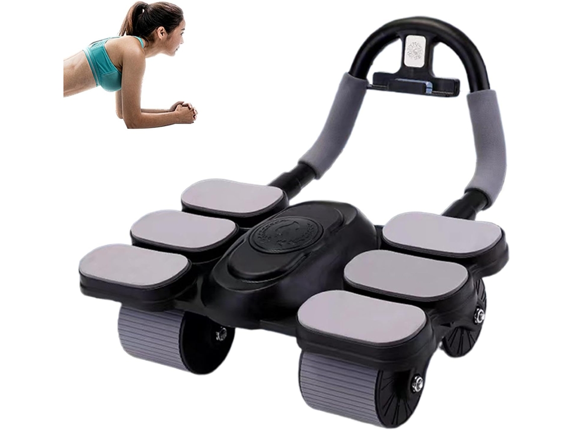 Roda Abdominal S/MARCA com rebote automático, para treino de abdômen