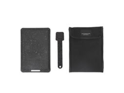 Panela de fritura antiaderente retangular mini de ferro para camping, churrasco ao ar livre S/MARCA
