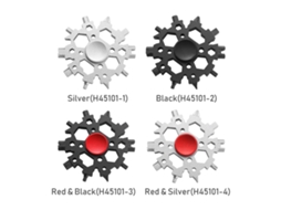 Ferramenta Multifuncional Snow-flake 23 Em 1 Com Brinquedos Antistress, Chave, Parafuso E Abridor De Garrafas Para Acampamento E Viagens
