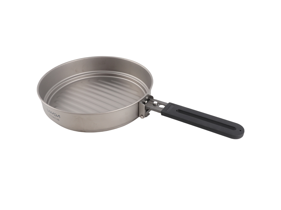 Panelinha de Titânio Lixada 1100ml para Camping