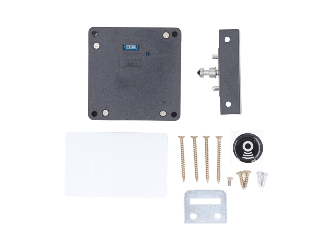 Trava Eletrônica Rfid Diy Sem Furo Para Armários E Gavetas Invisível Abs