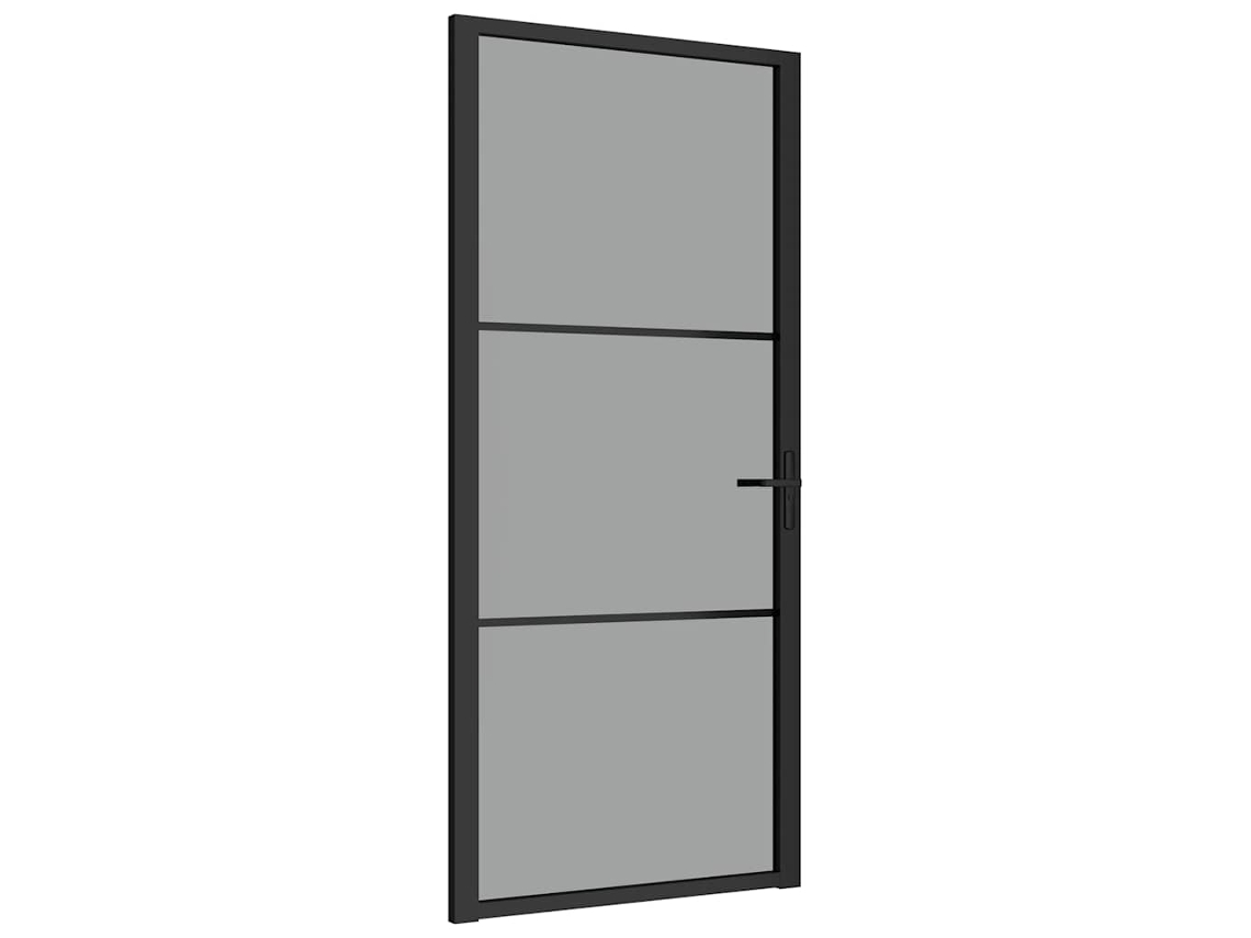Interior Door, Interior Doors Vidaxl Preto Vidro (93 X 201.5 Cm)