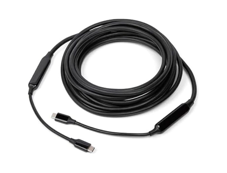 Cabo Usb C Para Usb C Owl Labs 4,8 M Compatível Com Meeting Owl 4 Superspeed Preto