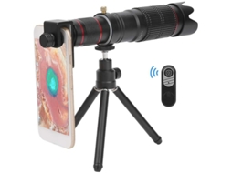 Telescópio Monocular Zoom 36x Duplo Foco Clipe Geral Preto Bestvite