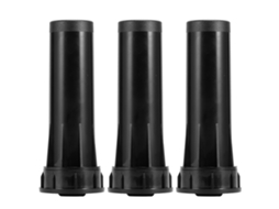 3pcs Bico de Aspersor Enterrado Telescópico G1/2 para Irrigação de Gramado Jardim | S/MARCA