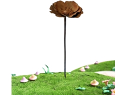 Estacas de Metal para Flores de Jardim,s Às Intempéries e À Ferrugem, Decoração Externa, Primavera, para Pátio Externo, CHABERLU