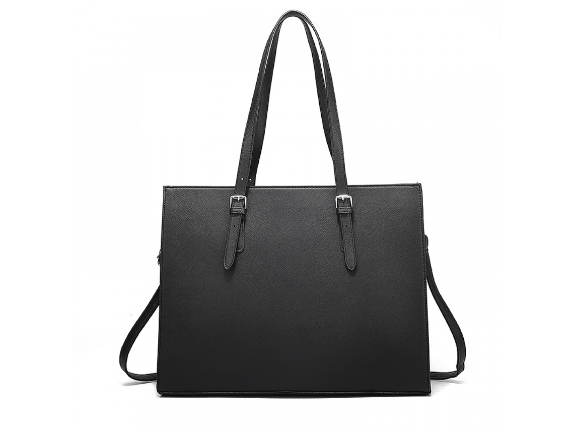 Bolsa Para Laptop Feminina Compatível Com Laptops De 15,6 Polegadas, Grande Couro, Mão Laptop.-aquaforge