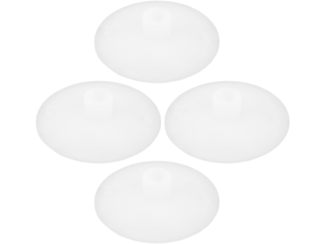 Grampo De Reparo Tela Branca Com 4 Ventosas Silicone Para Remoção Sem