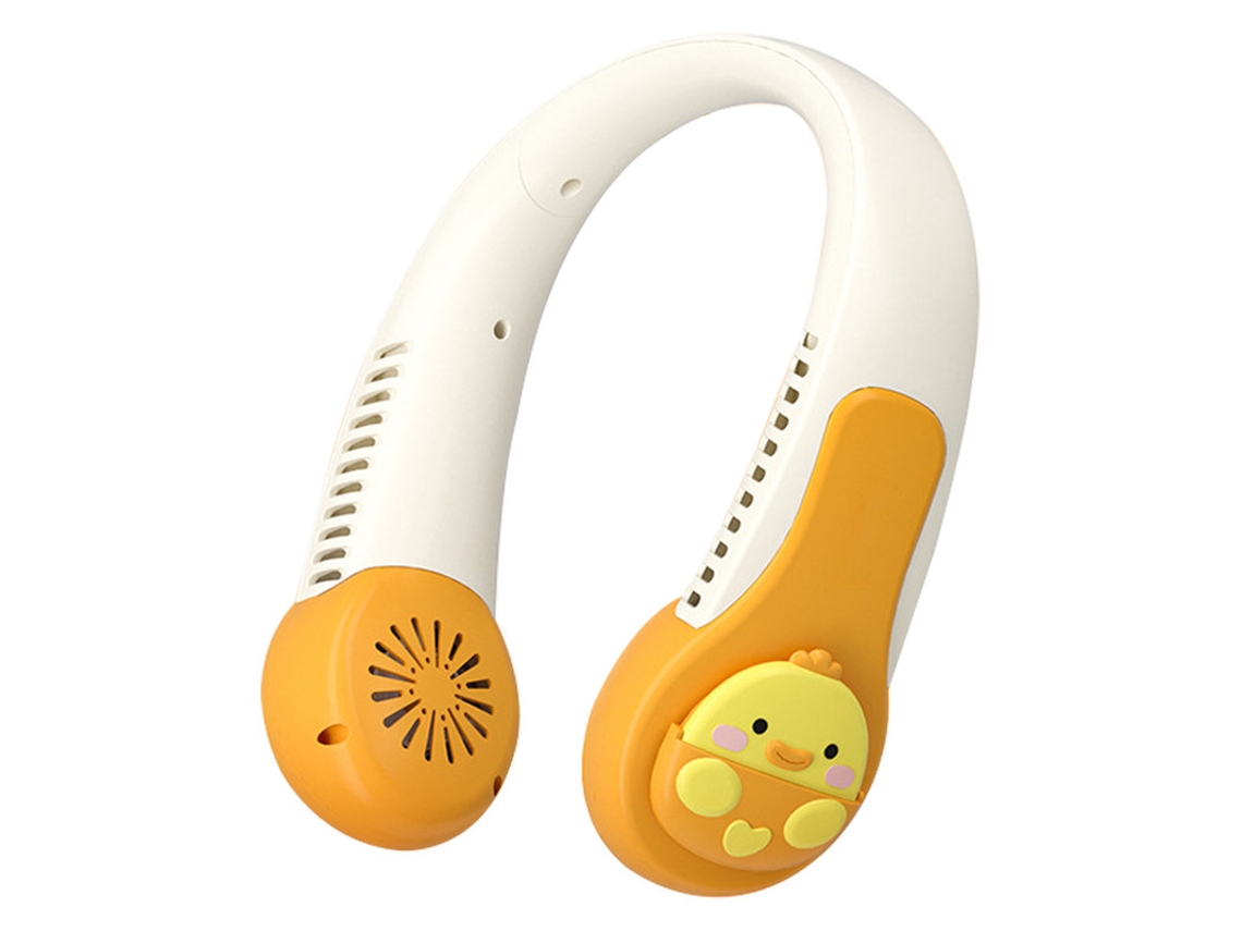 Ventilador Portátil 3 Velocidades Super Potente (amarelo)