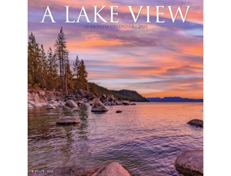 Livro Lake View 2025 12 X 12 Wall Calendar de Willow Creek Press Calendars (Inglês)