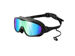 Óculos de Natação, Lentes Amplas Antiembaçante e com Proteção Uv, Antivazamento AQUAFORGE