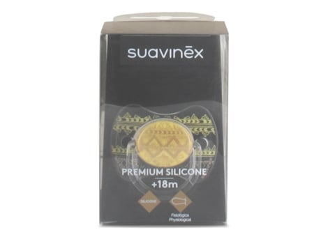 Chupeta SUAVINEX Premium Fisiologica Silicona +18M