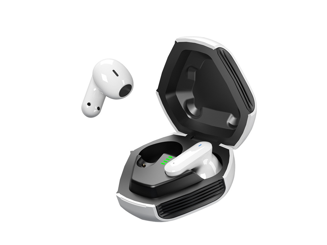 Auriculares Sem Fio Estéreo Duplo Hifi Som Yizhood Bluetooth Branco