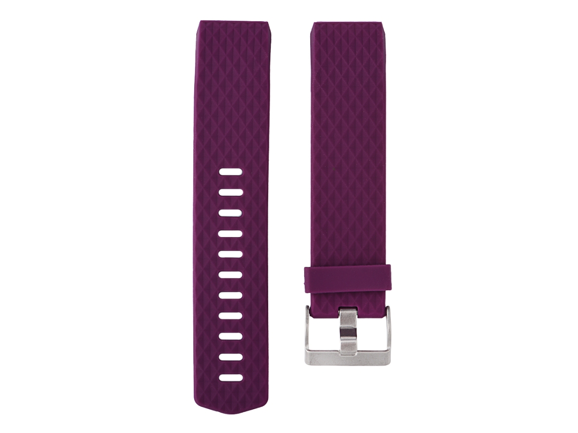 Pulseira de Substituição para Fitbit Charge 2 em silicone com padrão de diamante | EOOCOO