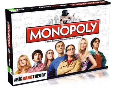 Jogo de Tabuleiro WINNING MOVES Monopoly The Big Bang Theory (Português - Idade Mínima: 8)