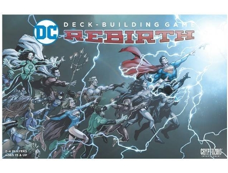 Jogo de Tabuleiro  DC Comics Deck-Building Game Rebirth (Inglês - Idade Mínima: 15)