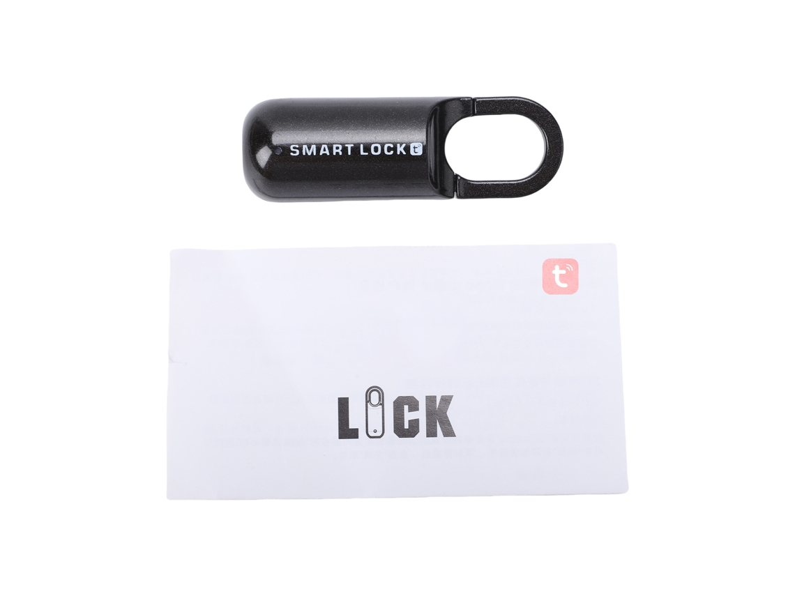 Cadeado Inteligente Laxiscreed Com Reconhecimento De Impressão Digital E Controlo Via App Ty