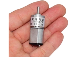 Zga16r 030-caixa De Engrenagens Metálica 16mm Com Redutor, Partida Eletrônica, Dc 3v, 200rpm, Baixa Velocidade E Relação