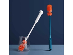 Escova de Cabo Longo para Garrafas, Escova Flexível para Esfregar Garrafas de Água e Utensílios Vidro BRILVIBERA
