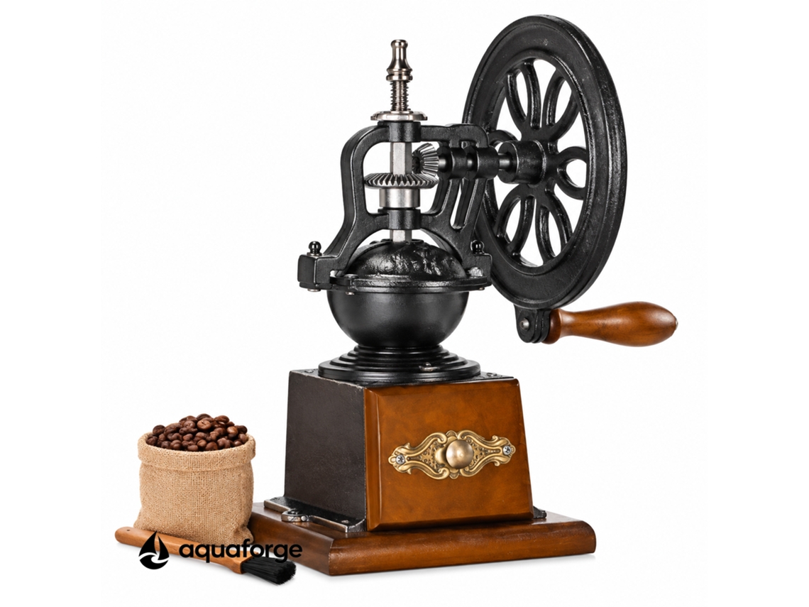 Moinho Manual De Café Aquaforge Sd-09 Com 30 G Para Café