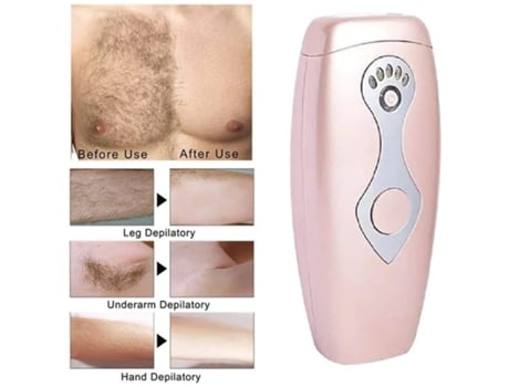 Depilação Iplremovedor de Pêlos Impecável para Rosto Permanente 500.000 Flashes Sem Dor Cabelo Indesejado Corpo Uso Domésticobranco AUJEZON