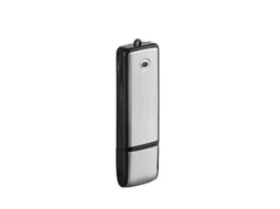 Gravador De Voz Digital Com Unidade Flash Usb De 8gb / Capacidade De Gravação De 96 Horas Para Reuniões E Transferência De Arquivos Yizhood (preto)