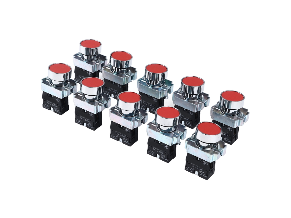 Interruptor Push button 22mm Auto reset