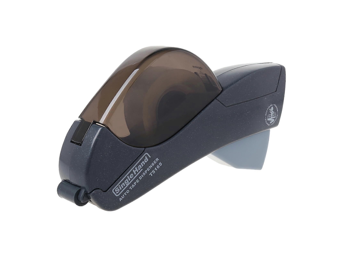 Dispensador Automático De Fita Adesiva Portátil Com Cortador Inteligente Para Embalagens Scrapbooking, Cinza E Scuro.