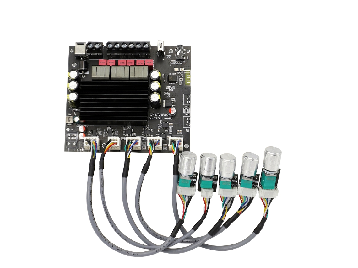 Placa Amplificadora de Potência Digital 2.1 Canais TPA3255 BT 100W*2+200W Subwoofer com S/MARCA