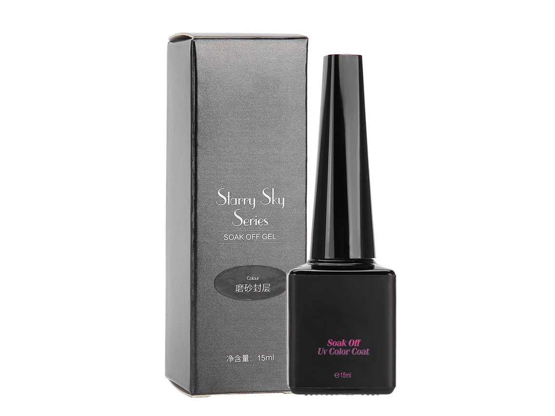 Esmalte De Uñas Gel Uv De 15ml Matte Resistente Ao Desgaste Sem Cheiro E De Longa Duração