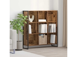 Vidaxl Gabinete De Livros 99,5 X 30 X 108,5 Cm Derivados De Madeira