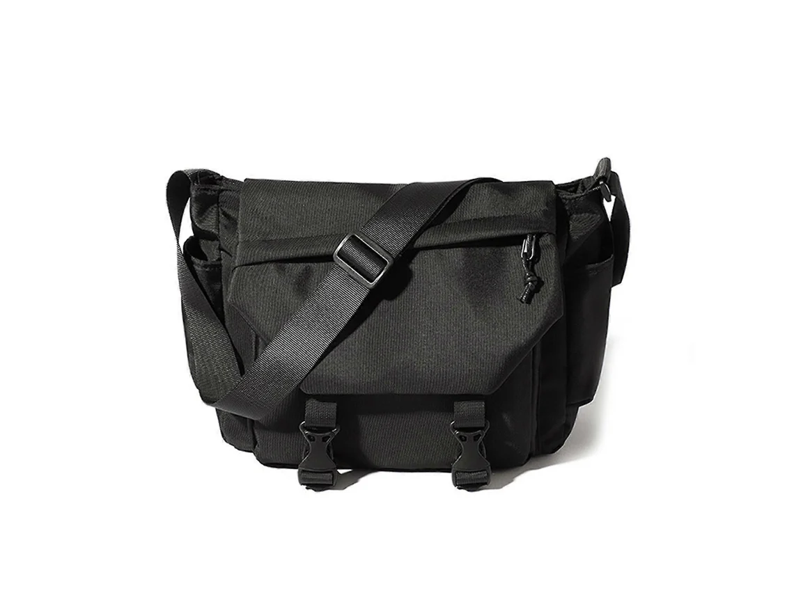 Bolsa Tiracolo Preta Durável, Bolsa Esportiva Para Camping E Escalada