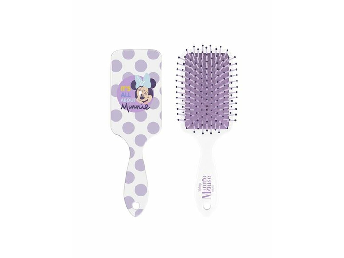 Escova Desembaraçante Minnie Mouse Branco
