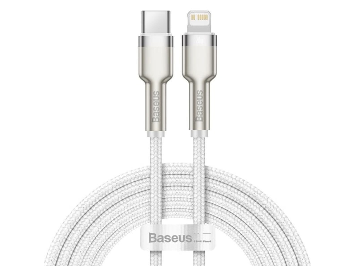 Cabo de Carregamento Rápido Pd 20w 2m Branco AQUAFORGE