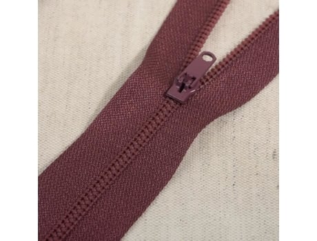 Fechamento Não Separável Mdc Marrom Médoc 12 Cm Especial Para Calças Malhas Espirais