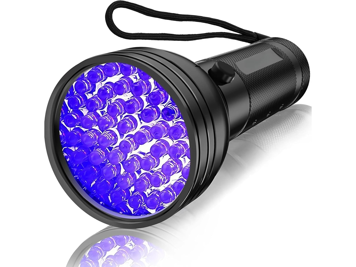 Lanterna Uv De 395 Nm Com 51 Leds, À Prova D'água
